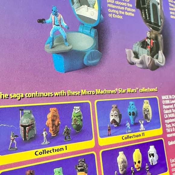Rare vintage 1996 sealed micro machine galoob star Wars collectible - Picture 9 of 10